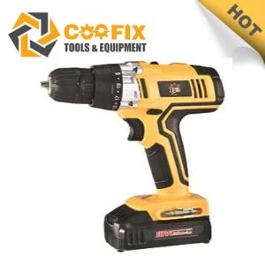 18V Li-thium Pemutar skru tanpa wayar, 18V DC Electric Motor Drill